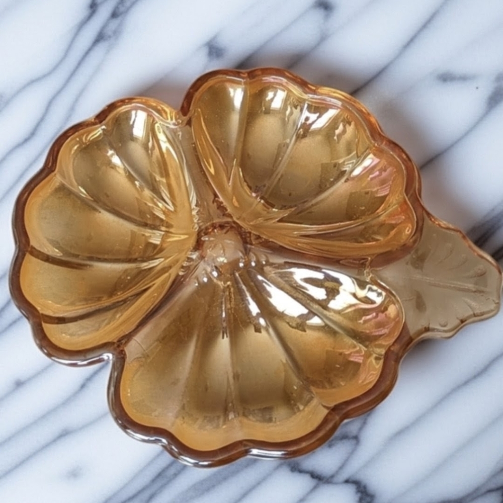 Jeanette Marigold Doric Candy Dish circa 1935-60